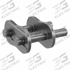 TSUBAKI Attachment Link: For Std Roller Chains, D-3, 40, Single Strand, 1/2 in Pitch, Steel, 5 PK (MPN 40D3CL). Key specifications — attr305132: Attachment; attr305112: TSUBAKI.