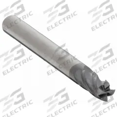APPROVED VENDOR Square End Mill: Carbide, AlTiN Coated, 4 Flute, 1/8" Mill Dia, 1/4" LOC, 1-1/2" OAL (MPN 203-001063)