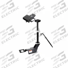 GAMBER-JOHNSON Computer Mount Kit: Pedestal Computer Mount, Passenger Vehicles, Computers/Tablets (MPN 7170-0133). Key specifications — Product Type: Pedestal Computer Mount; Compatible Devices: Tablets; Color: Black; Mounting Location: Passenger Seat; Includes: Upper Pole; Features: Limited Lifetime Warranty; Compatible Vehicle Type: Passenger Vehicles.
