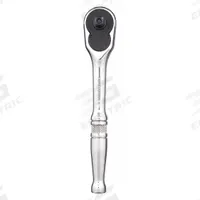 WESTWARD Hand Ratchet: Pear, Reversible, 5 1/2 in Overall Lg, Chrome, 8° Min Arc Swing (MPN 33M357). Key specifications — attr1205598: Reversible; attr1205605: Quick-Release Included; attr1205626: Chrome; attr1205607: Pear; attr1205624: WESTWARD.