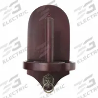 HATHAWAY Chalk Holder: Mahogany, 6 in Overall Wd, 12 in Overall Ht (MPN BG2549M). Key specifications — attr989535: Wall-Mounted Chalk Holder; attr989526: Wood; attr989508: HATHAWAY; attr989511: Mahogany; attr999291: Mounting Hardware Included.
