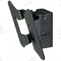 RCA Flat Panel Tilt Mount: Wall, For 32 in to 32 in Screens, Max. 50 lb, Tilting, 0° Swivel, 5° Up (MPN JM1000). Key specifications — Manufacturer Part Number: JM1000; Finish: Powder Coated; Includes Mounting Hardware: Yes; Material: Steel; Mounting Location: Wall; Brand: RCA; Color: Black.