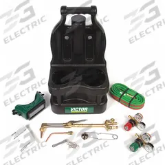 VICTOR Gas Welding Outfit: Acetylene, CGA 200 (MPN 0384-0943). Key specifications — Regulator CGA Number (Fuel): CGA 200; Manufacturer Part Number: 0384-0943; Brand: VICTOR.