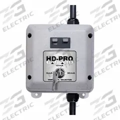 SOUTHWIRE Ground Fault Circuit Interrupter (GFCI): Manual, 2 ft Cord Lg, 8/5, 30 A Max Current, 50mA (MPN 24846001-1). Key specifications — Brand: SOUTHWIRE; Trip Level: 50mA; Product Type: GFCI/ELCI; Frequency: 60 Hz; Voltage: 208/240V AC.