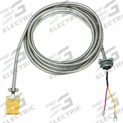 TEMPCO Extension Lead: Extension Lead, 900°F Max Temp °F, 482°C Max Temp °C, Male, Female (MPN ECA00077). Key specifications — End 2 Connection Gender: Female; End 2 Connection Type: Standard Connector; End 1 Connection Gender: Male; Brand: TEMPCO.