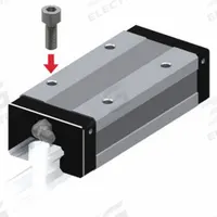 THK Linear Guide Carriage: For 23 mm Rail Wd, Ball, SHS Type Std Guide, 30.2 mm Carriage Ht (MPN SHS25LV1SS). Key specifications — Carriage Material: Carbon Steel; Roller Material: Carbon Steel; Size: 25; Brand: THK; Features: No Preload; Type: SHS Type Standard Guide.