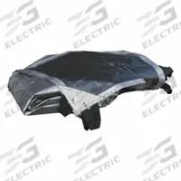 APPROVED VENDOR Tarp: 33 ft Lg, 25 ft Wd, Heavy Duty, 12 mil, Polyethylene, Black/Silver, Waterproof (MPN 62533). Key specifications — Color: Silver; Brand: APPROVED VENDOR; Includes: Reinforced Corners.