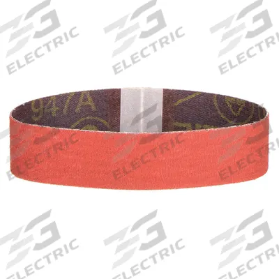 3M CUBITRON II Sanding Belt: 6 in W x 132 in L, Ceramic, 36 Grit, YF Wt Polyester Backing - Cool-Cutting Sanding Belts for All Metals
