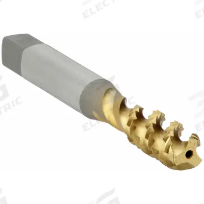 OSG Spiral Flute Tap: 7/16"-14 UNC, 2B, 3 Flute, Bottoming Chamfer - General Purpose Spiral-Flute Taps