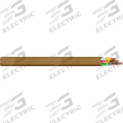 SOUTHWIRE Thermostat Wire: 18 AWG Conductor Size, 8 Conductors, 250 ft Overall Lg, 150 V Volt (MPN 65676944)
