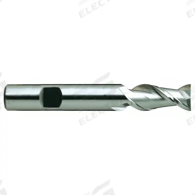 YG-1 Square End Mill: High Speed Steel, TiCN Coated, 2 Flute, 1" Mill Dia, 2" LOC - High-Speed Steel Square End Mills for Aluminum