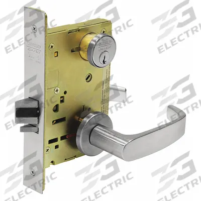 SARGENT Door Lockset: Storeroom Lever Locksets, Chrome