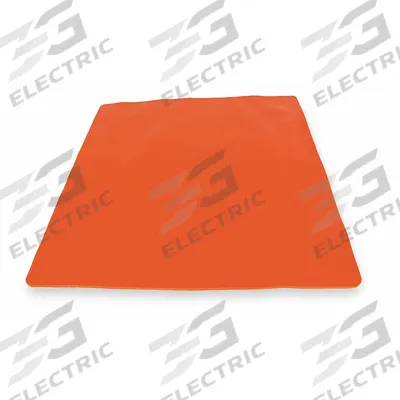 ULTRATECH Drain Cover Seal: 48 in L x 48 in W, 42 in L x 42 in W Max Drain Size, Orange - Self-Sealing Drain Cover Seals