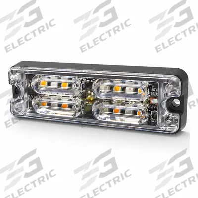ECCO Directional Warrning Light: Perimeter Flashing Warning Light, Red/White - Vehicle Perimeter Flashing Warning Lights