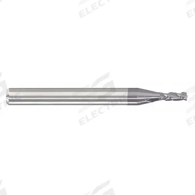 APPROVED VENDOR Corner Chamfer End Mill: Carbide, AlTiN Coated, 3 Flute, 1/16" Mill Dia - Reduced-Neck Fast-Cutting Carbide Corner-Chamfer End Mills for Steel & Cast Iron