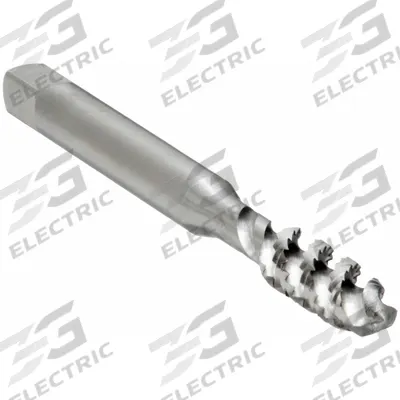 CHICAGO-LATROBE Spiral Flute Tap: M4x0.7 Metric, D4 / 6H, 3 Flute, Plug Chamfer - General Purpose Spiral-Flute Taps