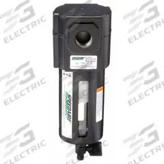 SPEEDAIRE Compressed Air Filter: Particulate, 1/2 in NPT, 5 micron, 140 cfm, 150 psi Max Op Pressure (MPN 4ZL50). Key specifications — attr110055: Standard Duty; attr110008: SPEEDAIRE.