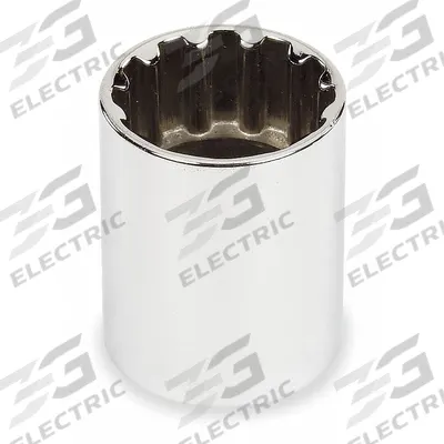PROTO Socket: SAE, 1/2 in Drive Size, 7/8 in Socket Size, Spline, Std, Chrome - 1/2" Drive Hand Sockets