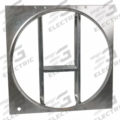 Dayton Exhaust Fan Venturi Frame: Steel, For 36 in Blade Dia - Frames for Wall-Mount Ventilation Fans
