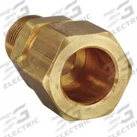 PARKER Compression Fitting Adapter: 5/8 in OD x 3/4 in Pipe Fitting Size, Compression x MNPT, 10 PK (MPN 68C-10-12). Key specifications — Brand: PARKER.