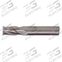 CLEVELAND Corner Radius End Mill: Carbide, 4 Flute, 1/16" Mill Dia, 1/4" LOC, 0.01" Rad, 1-1/2" OAL (MPN C61810)