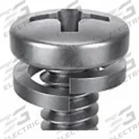 SEMS Screw: Split Lock, #6-32 Thread Size, 5/16 in Lg, Stainless Steel, Passivated, Pan, 25 PK (MPN 1-PPL-6C-31). Key specifications — Drive Size: #2.