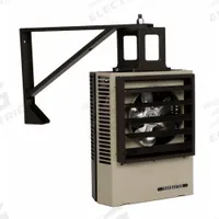 MARKEL Fan Forced Electric Unit Heater: 208/240 V AC, 1 or 3-Phase, 400 cfm Air Flow (MPN 5103NHF2B). Key specifications — Brand: MARKEL; Voltage, Phase: 208/240 V AC, 1 or 3-Phase; Overall Dimensions - H x W x D: 17-3/4 in x 14-15/32 in x 6-1/2 in.