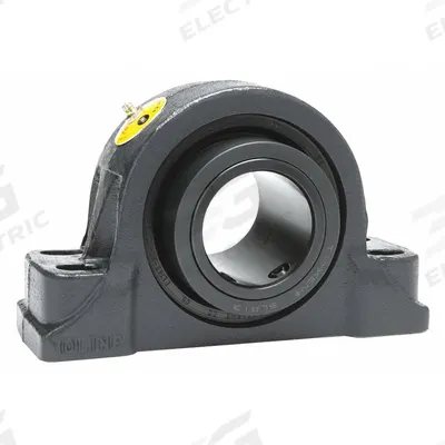 MOLINE BEARING Pillow Block Bearing: 2 7/16 in Bore, Fixed, Cast Iron, 2 3/4 in Shaft Ht - Fixed Pillow Block Spherical Roller Bearings