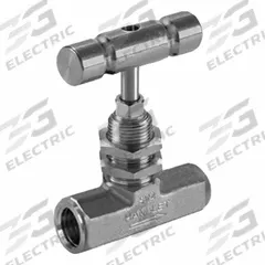 HAM-LET Plumbing Needle Valves: Inline Valve Body, 316 Stainless Steel, Integral Bonnet, FNPT x FNPT (MPN H-310U-SS-N-V-1/2-M). Key specifications — For Media: Liquid; Standards: ISO 2006(E); Brand: HAM-LET; Valve Series: H300U; Stem Type: V-Stem; Connection Gender - Side 2: Female; Connection Gender - Side 1: Female; Connection Type - Side 1: NPT.