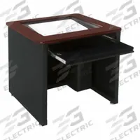 VERSADESK Computer Desk: Wood, Cherry, 0 Drawers, 36 in Overall Wd, 31 in Overall Ht, Black Frame (MPN DV3624-BC). Key specifications — Desktop Material: Wood; Includes Modesty Panel: Yes; Kit Product Type: Computer Desk; Desktop Color: Cherry; Brand: VERSADESK; Frame Color: Black; Frame Material: Steel; Product Type: Computer Desk.