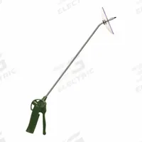 EXAIR Air Gun: Ergonomic Grip, Polyoxymethylene, 1/4 in Female NPT, 12 in Actual Extension Lg, 12 in (MPN 1808-PEEK-12-CS). Key specifications — attr1328526: Polyoxymethylene; attr1328500: Extension Pipe; attr1328508: EXAIR; attr1328515: Yes; attr1328533: Yes.