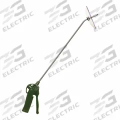 EXAIR Air Gun: Ergonomic Grip, Polyoxymethylene, 1/4 in Female NPT, 12 in Actual Extension Lg, 12 in (MPN 1808-PEEK-12-CS). Key specifications — attr1328526: Polyoxymethylene; attr1328500: Extension Pipe; attr1328508: EXAIR; attr1328515: Yes; attr1328533: Yes.