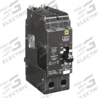 SQUARE D Miniature Circuit Breaker: 50 A, 277/480V AC, Single Phase, 18kA at 277/480V AC, 2 Poles (MPN EDB24050). Key specifications — Phase: Single; Amps: 50 A; AC Voltage Rating: 277/480V AC; Max. AIR Rating: 18kA at 277/480V AC; For Use With: Square D NF Panelboards; Brand: SQUARE D.
