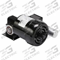 DAYTON AC Gearmotor: Right Angle, Single Output Shaft, Keyed, PSC, TEFC, 330 RPM, 0.25 hp Input, 5:1 (MPN 026-756-1205). Key specifications — Inverter Rated: No; Brand: DAYTON; Full Load Current: 2.4/1.3 A.