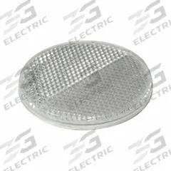 EATON Sensor Reflector: Polarized, Round, Plastic, 32 mm Overall Dia (MPN 6200A-6504). Key specifications — Product Type: Photoelectric Sensor Reflector; Series: Eaton Photoelectric Sensors; Brand: EATON; Manufacturer Part Number: 6200A-6504; Compatible Product Type: Photoelectric Sensors; Material: Plastic; Polarization: Polarized.