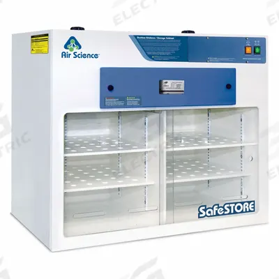 AIR SCIENCE Filtering Storage Cabinet: SafeSTORE Vented Chemical Storage Cabinets - Filtered Storage Enclosures