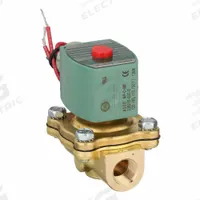 REDHAT Solenoid Valve: 2-Way, Normally Closed, 3/8 in Pipe Size, 110V AC/120V AC, Watertight (MPN 8210G001). Key specifications — Pipe Size: 3/8 in; Voltage: 110V AC; Brand: REDHAT; Coil Enclosure: Watertight.