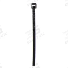 PANDUIT Cable Tie: 8 in Nominal Lg, 2 in Nominal Max. Bundle Dia., 0.1 in Wd, Outdoor Use, 100 PK (MPN PLT2M-C0). Key specifications — Outdoor Use: Yes; Color: Black; Brand: PANDUIT.
