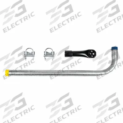JAN FAN Mounting Bracket: Mounting Bracket, 6 in Lg, 2 in Wd - Mounting Brackets