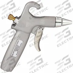 GUARDAIR Air Gun: Pistol-Grip Grip, Aluminum, 1/4 in Female NPT, 1 Nozzle(s), Straight, Focused (MPN 80). Key specifications — attr1328526: Aluminum; attr1328500: Hanging Hook; attr1328508: GUARDAIR; attr1328515: No; attr1328533: Yes.