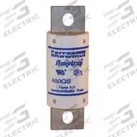 Semiconductor Fuse: A50P Series, Fast-Acting, 200 A, 500 V AC, 500 V DC DC Volt Rating (MPN A50QS200-4). Key specifications — Series: A50P; Brand: MERSEN; Voltage Type: AC/DC.