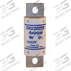 Semiconductor Fuse: A50P Series, Fast-Acting, 200 A, 500 V AC, 500 V DC DC Volt Rating (MPN A50QS200-4). Key specifications — Series: A50P; Brand: MERSEN; Voltage Type: AC/DC.