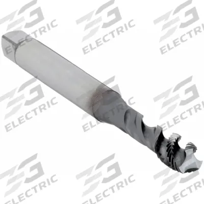 OSG Spiral Flute Tap: M4x0.7 Metric, D4, 3 Flute, Modified Bottoming Chamfer (MPN 1650000308) - Spiral-Flute Taps for Steel & Stainless Steel