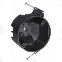 CANTEX Electrical Box: Polycarbonate, Nonmetallic Material & Nominal Size, Round, 2 Gangs, 4 in Dia. (MPN EZ20CNR). Key specifications — Brand: CANTEX; Bracket Style: Without Bracket; Clamp Style: NMSC.
