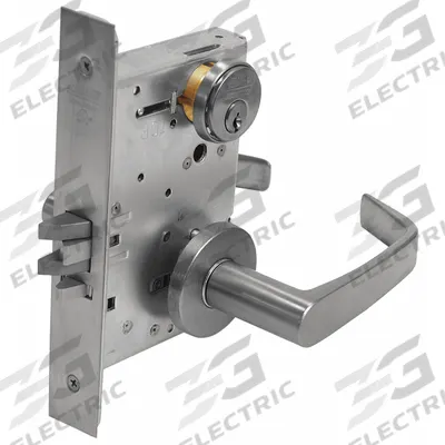 CORBIN RUSSWIN Door Lockset: Classroom Lever Locksets, Chrome - Classroom Security Lever Locksets