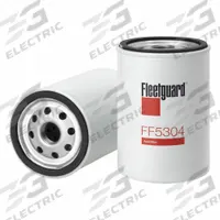 FLEETGUARD Automotive Fuel Filter: Spin-On, 13 in Overall Lg, 3 1/16 in Outside Dia, 6 in Overall Ht (MPN FF5304). Key specifications — attr1137520: BF7892; attr1137521: FF5304; attr434022: FLEETGUARD; attr1017113: Komatsu.