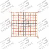 US NETTING Cargo Lifting Net (MPN CLN1500-11-10). Key specifications — Brand: US NETTING; Color: Orange; Material: Polyester.