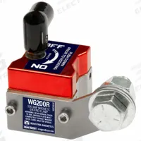 MAG-MATE Magnetic Welding Ground: 200 A, 6 AWG, 150 lb Max Pull, Steel (MPN WG200R). Key specifications — Manufacturer Part Number: WG200R; Brand: MAG-MATE.