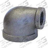 ANVIL Metal Pipe Elbow: 90° Elbow, 300 psi @ 150° F, 4 in x 3 in, Malleable Iron, Made in USA (MPN 0311012009). Key specifications — Maximum Operating Pressure: 300 psi @ 150° F; (DO NOT SEND) Manufacturer Location: Made in USA.