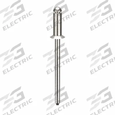 APPROVED VENDOR Blind Rivet,1.414" L,0.125" dia,PK500: Inch, 1 13/32 in Overall Lg, 21/64 in Body Lg - Flush-Mount Blind Rivets